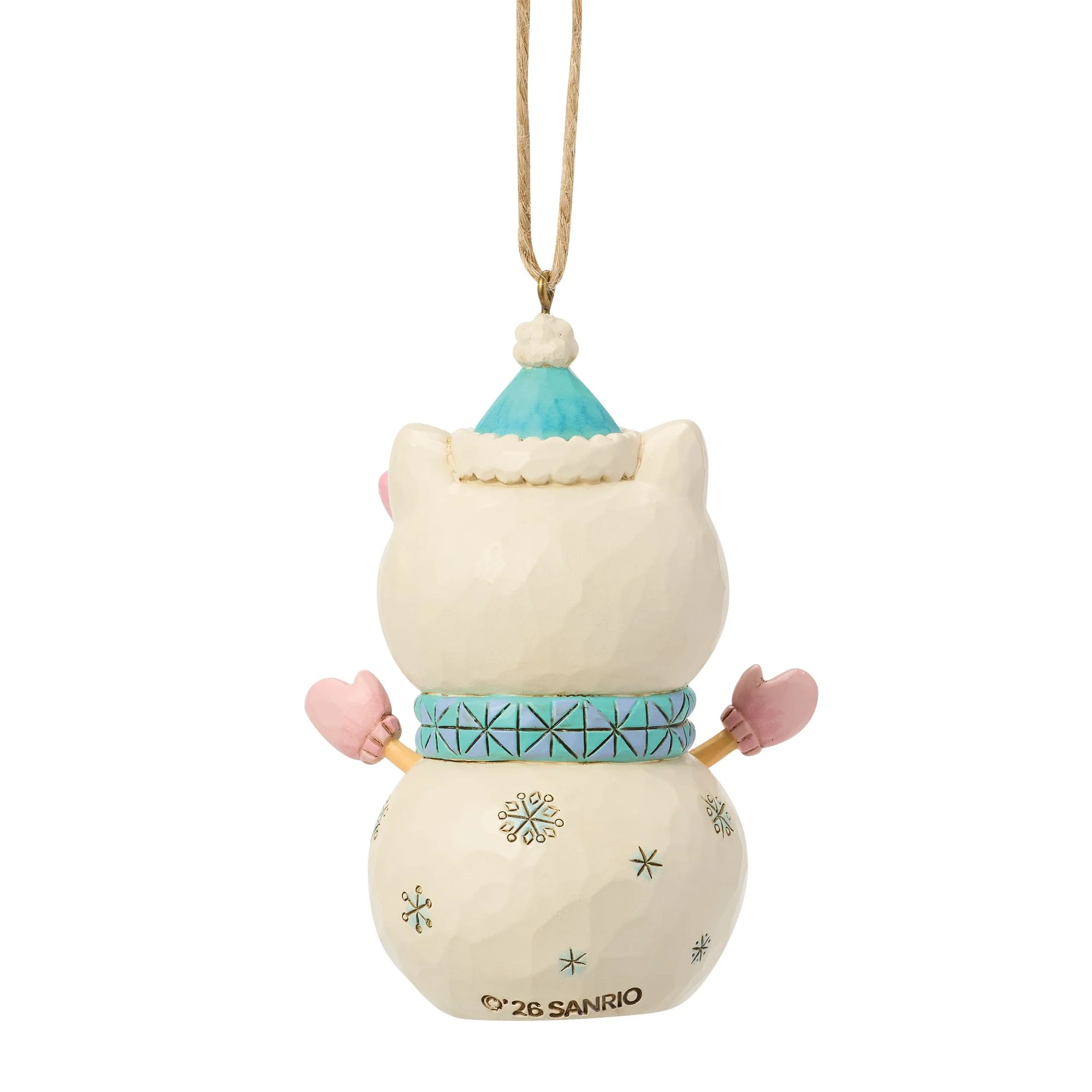 Hello Kitty Snowman Orn - Image 3