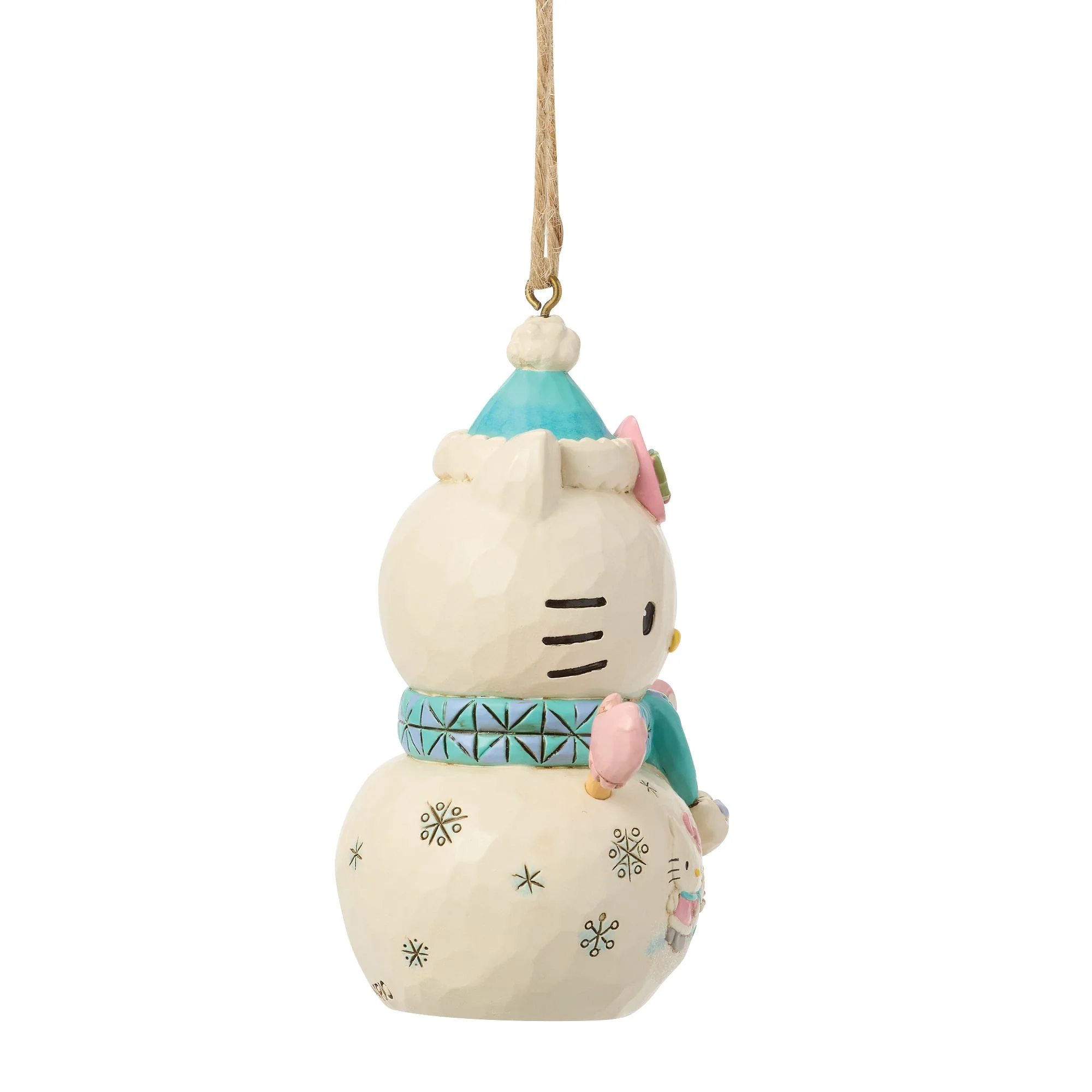 Hello Kitty Snowman Orn - Image 4
