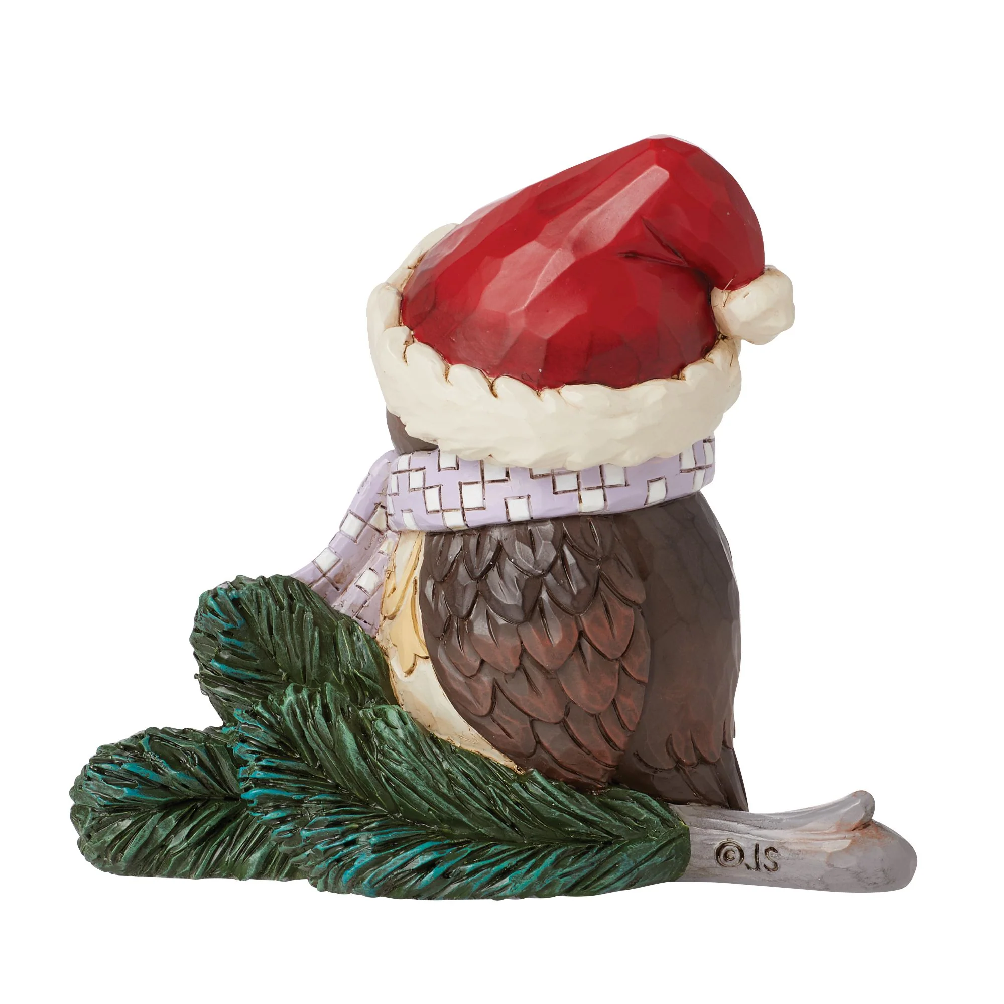 Mini Owl with Santa Hat Fig - Image 6