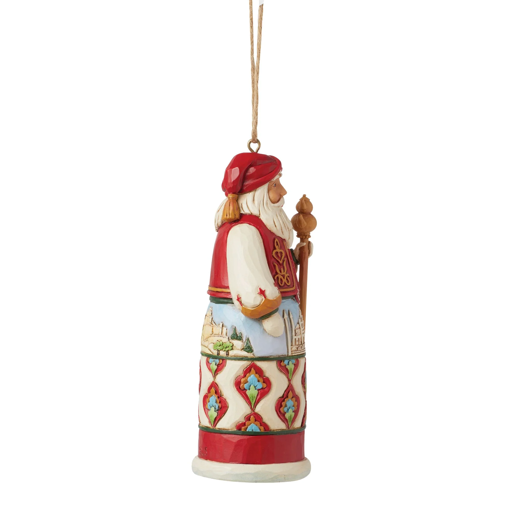 Santa Around World Turkey Orn - Image 5