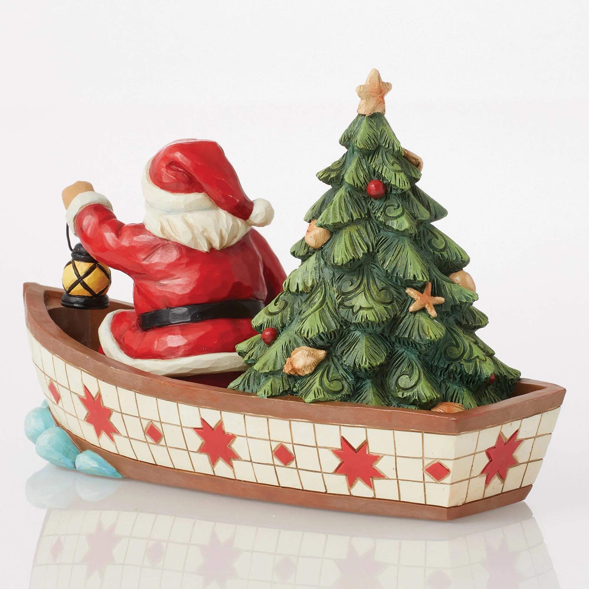 Santa in Boat With Tree Fig - Image 6