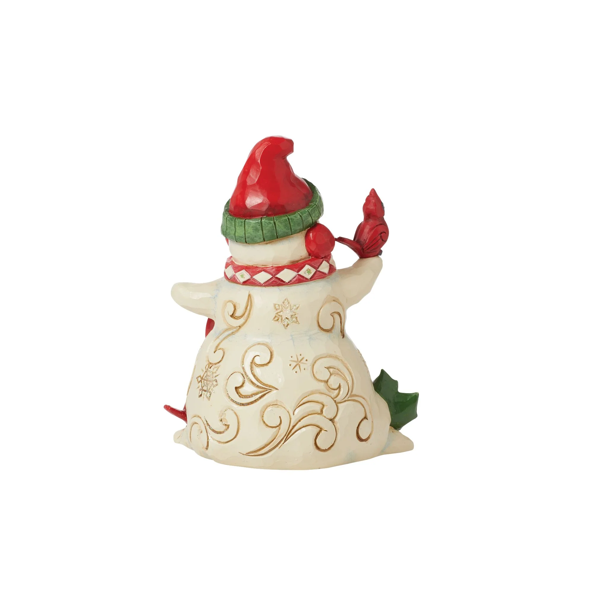 Snowman with Earmuffs Figurine - Image 5