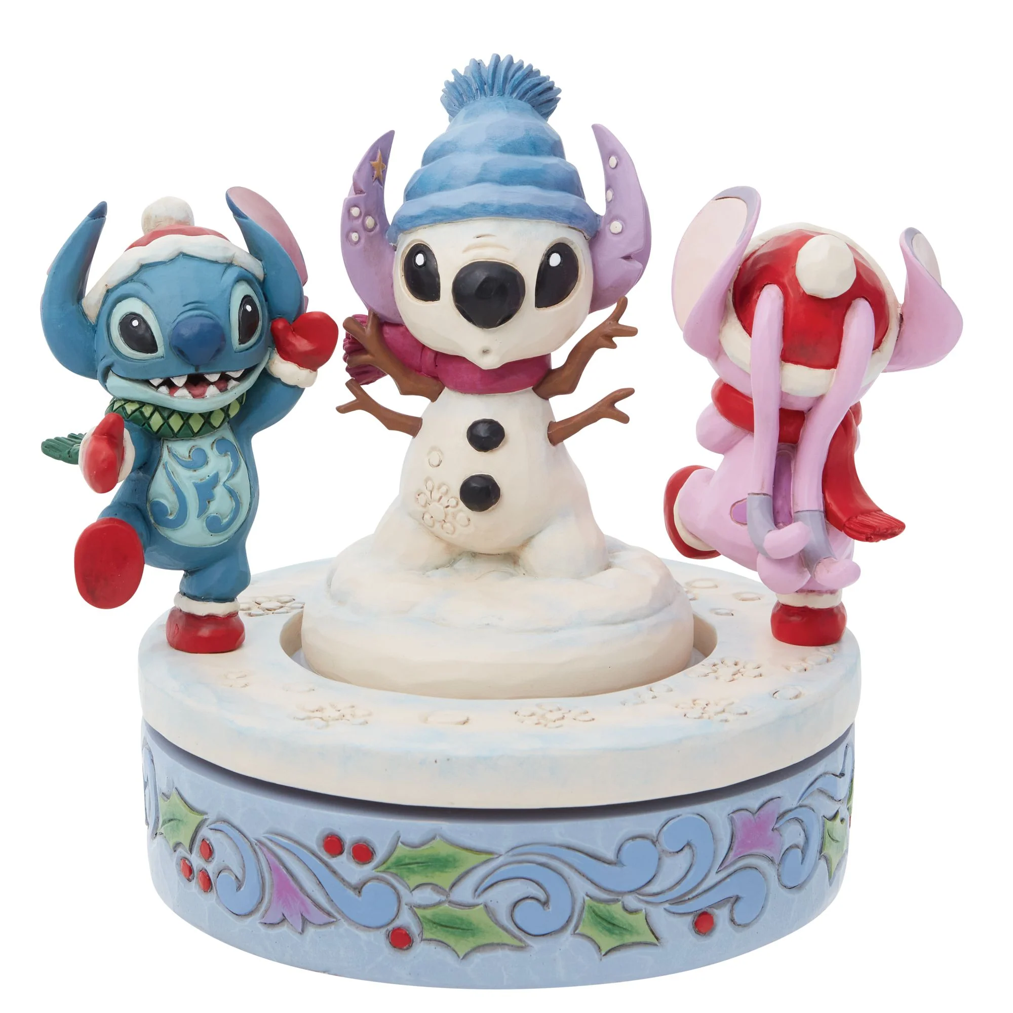 Stitch & Angel Building a Snow - Image 4